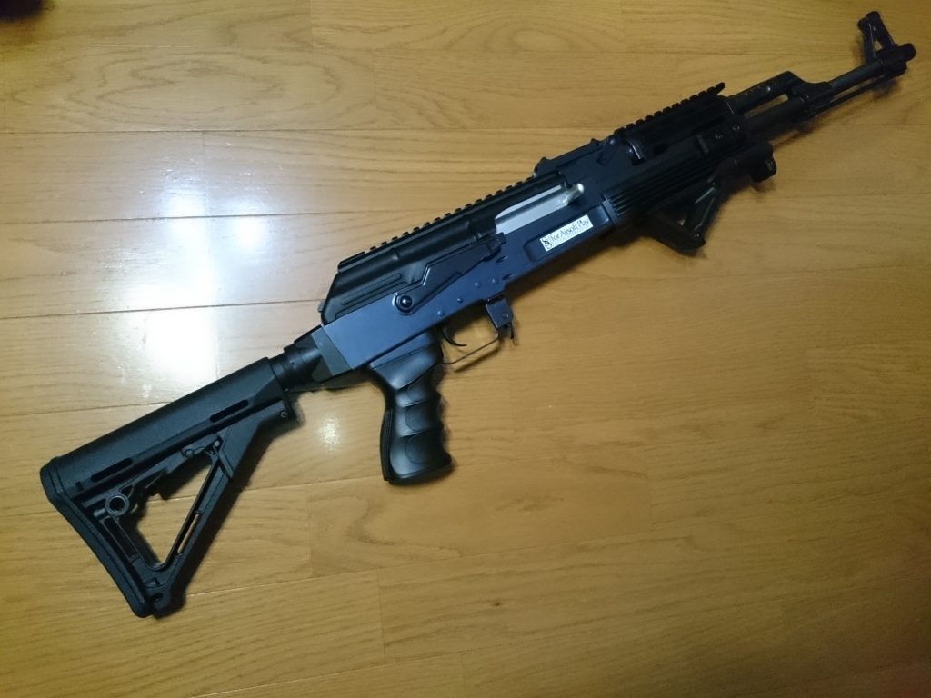 JG AK47タクティカル】もっとイケてるAKを作る② 外観でいいオトコを演出篇 | 今夜、あの娘を撃ち抜くために。 by Sassow